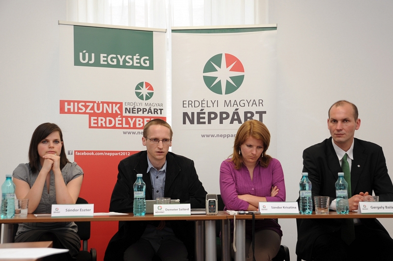 Demeter Szilárd vezeti az Erdélyi Magyar Néppárt kampányát