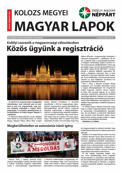 Kolozs megyei magyar lapok (2014. február)