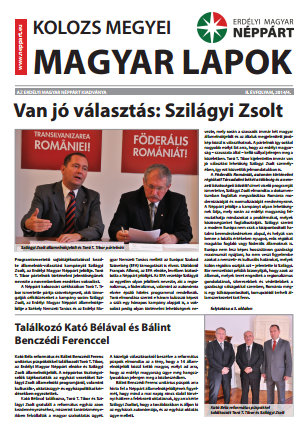 Kolozs Megyei Magyar Lapok – 2014. október