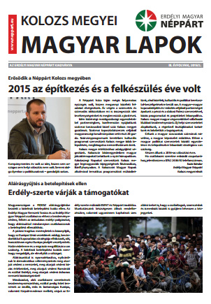 Kolozs Megyei Magyar Lapok - 2015. december