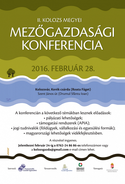 Mezőgazdasági konferencia Kolozsváron