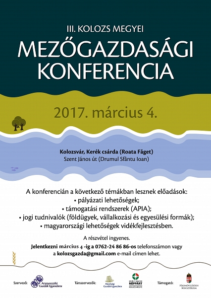 Mezőgazdasági konferencia Kolozs megyében