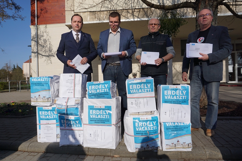 Szatmár megye: több mint 4.000 levélszavazatot gyűjtött a Néppárt és az EMNT   